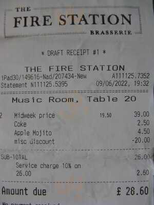 The Fire Station Brasserie