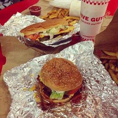 Five Guys Harlow Water Gardens