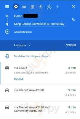 Ming Garden Chinese Takeaway