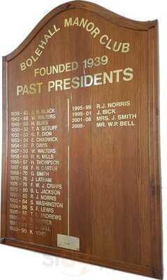 Bolehall Manor Club
