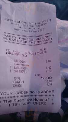 Fish & Chips At The Pier