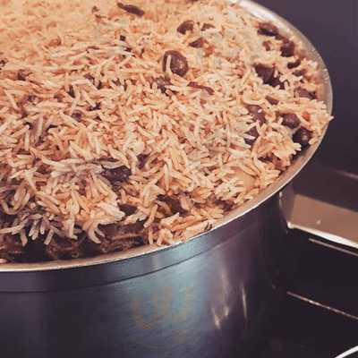 Pumpkin Rice Jerk Grill