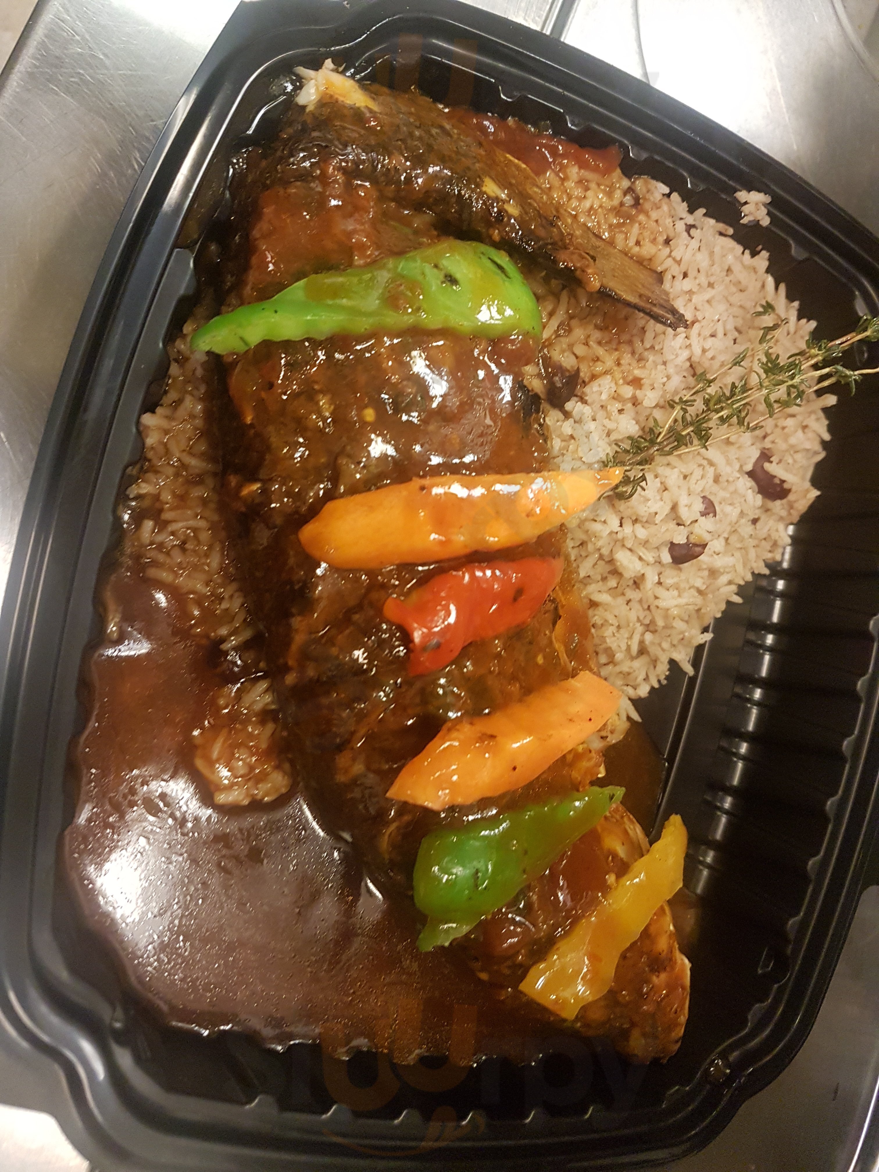 Pumpkin Rice Jerk Grill