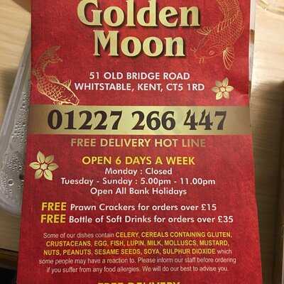 Golden Moon Chinese Takeaway