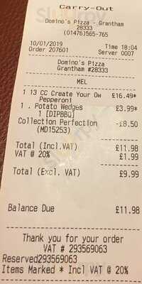 Domino's Pizza - Grantham