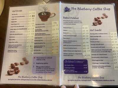 Blueberry Coffee Shop