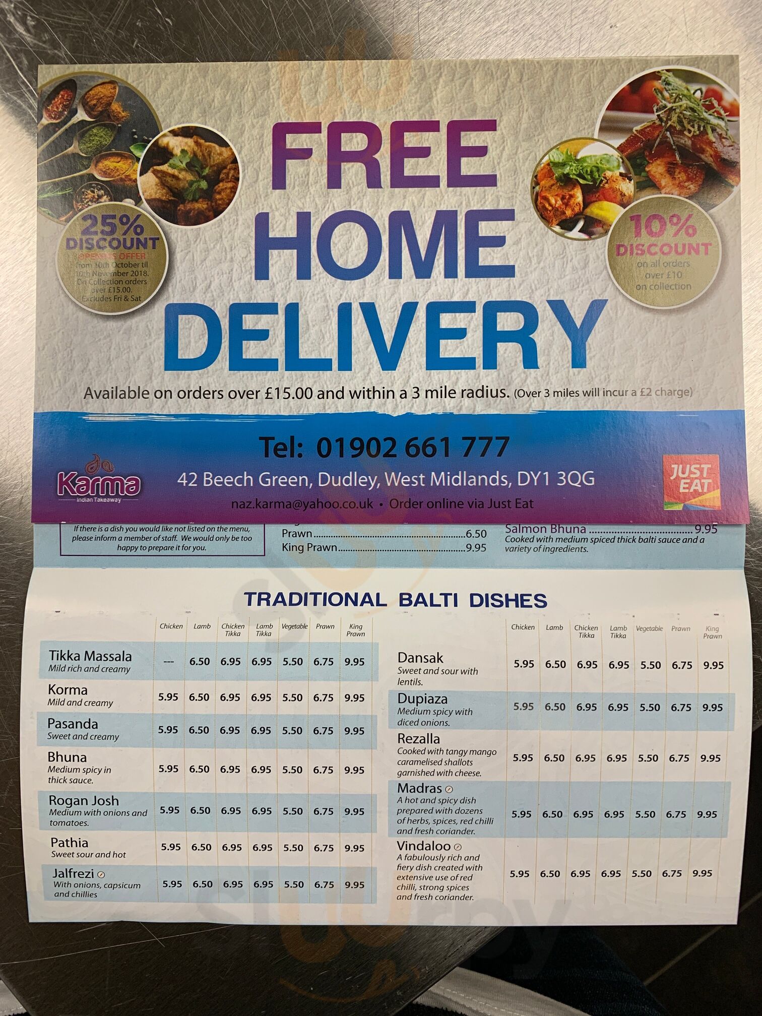Karma Indian Takeaway