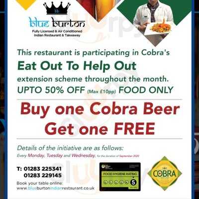 Blue Burton Indian Restaurant