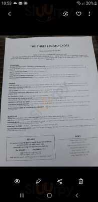 The Three Legged Cross