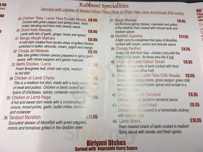 Radhuni Indian Restaurant