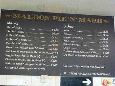 Maldon Pie And Mash
