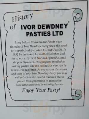 Ivor Dewdney Pasty Shp