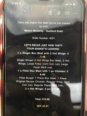 Kfc Melton Mowbray