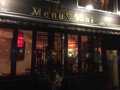 Menu Thai
