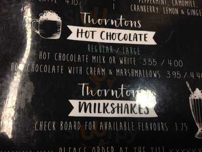 Thorntons At The Coffee Shop
