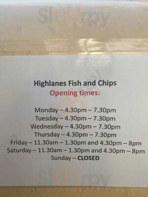 Highlanes Fish And Chips