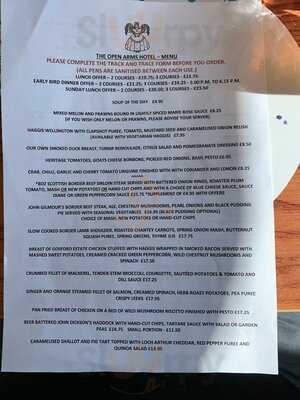 The Library At The Open Arms Hotel