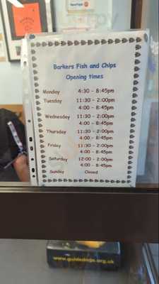 Barkers Fish And Chip Shop
