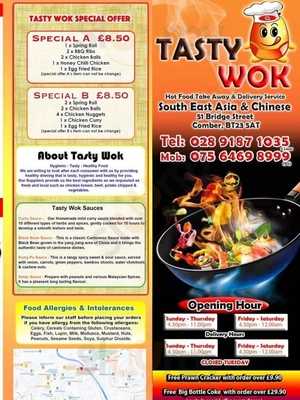 Tasty Wok Comber