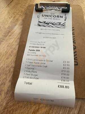 The Unicorn On The Beach