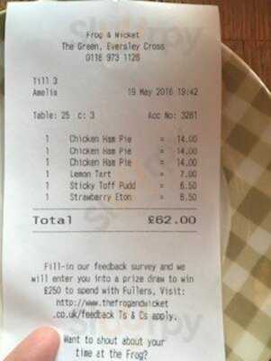 The Frog & Wicket, Eversley