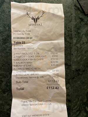 Whiski Bar & Restaurant