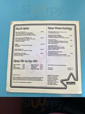 Mums Great Comfort Food