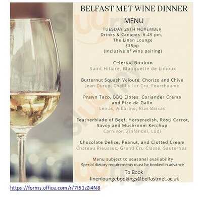 Linen Lounge At Belfast Met Titanic Quarter