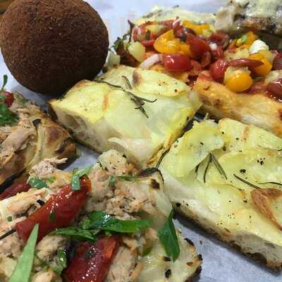 Baked Pizza Al Taglio