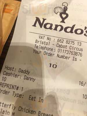Nando's Bristol - Cabot Circus