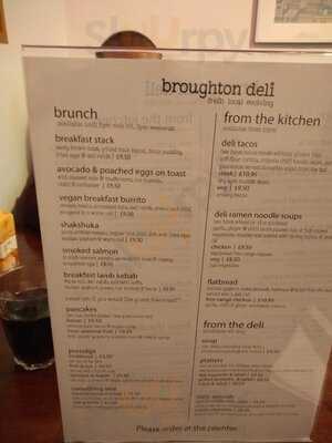Broughton Delicatessen And Cafe