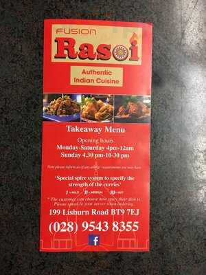 Fusion Rasoi Indian Takeaway
