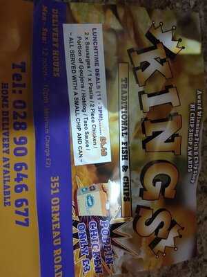 Kings Traditonal Fish & Chips