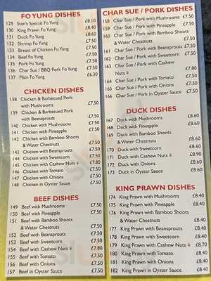 Stan's Chinese Carry Out