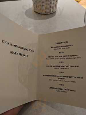 The Dining Room At Cook School By Martin Wishart