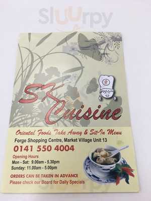 S.k. Cuisine Oriental Food