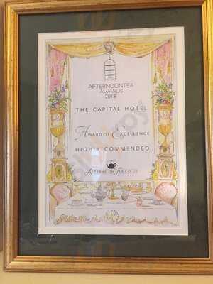 Afternoon Tea At The Capital Hotel