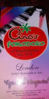 Ciro's Pizza Pomodoro