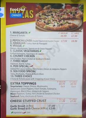 Food-hut Pizza & Peri Chicken