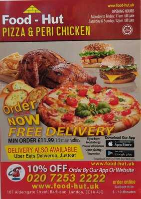 Food-hut Pizza & Peri Chicken