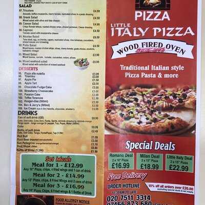 Little Italy Pizza Wood Fired Oven