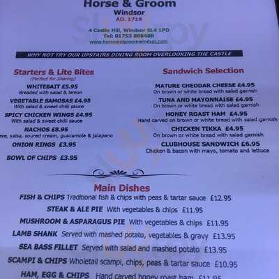 The Horse And Groom