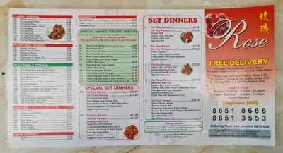 Rose Chinese Take Away