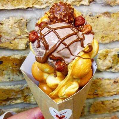 Yam Yam Bubble Waffles