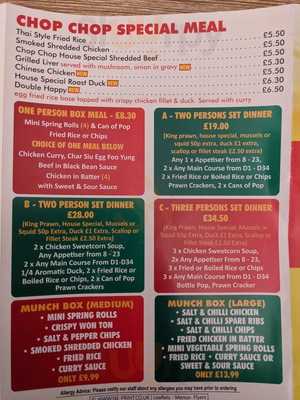 Chop Chop Chinese Takeaway