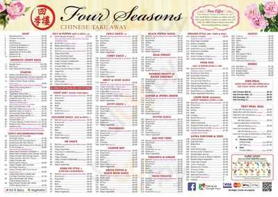 Four Seasons Chinese Takeaway