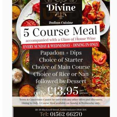 Divine Indian Cuisine