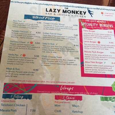 The Lazy Monkey Bar & Kitchen