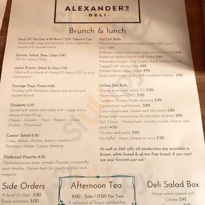 Alexander's Deli & Catering