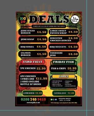 Kingston 20 Caribbean Mix Cuisine